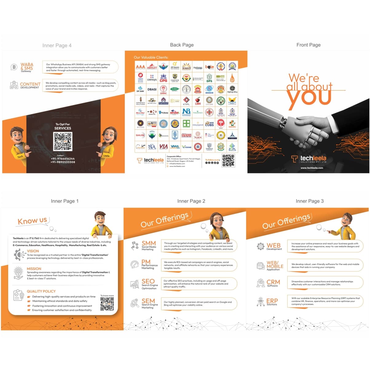 Professional brochure and flyer design 2 by Devendra Art Nagpur